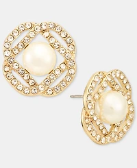 Charter Club Concord Button Earrings, Macy's Exclusive