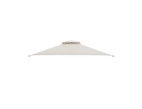 Boyel Living 10 x 12 Feet Gazebo Replacement Top with Air Vent and Drainage Holes-Beige