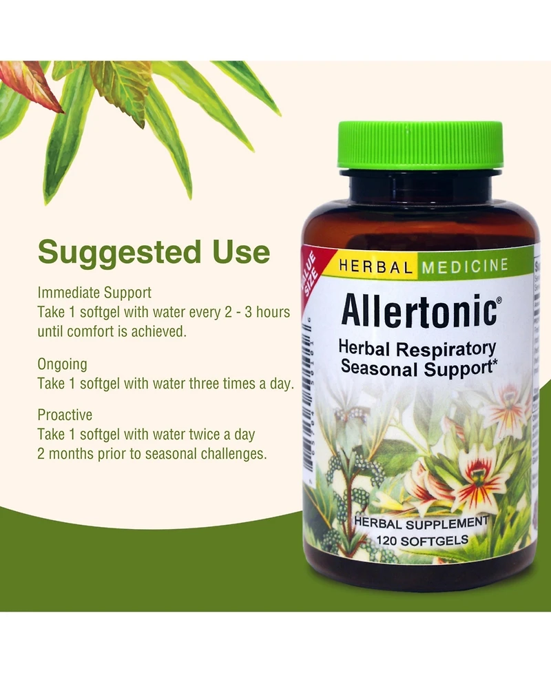 Allertonic 120 Ct Softgels
