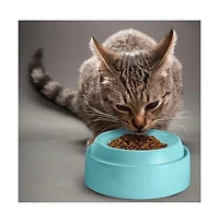 CatGuru Cat Bowls, Set Of Two, Marshmallow