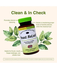Herbs Etc, Yeast Releaf, 60 Capsules