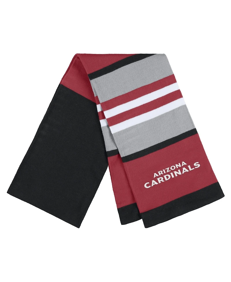 Wear by Erin Andrews Women's Arizona Cardinals Stripe Glove Scarf Set
