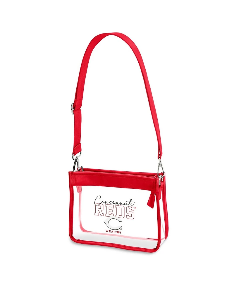 Wear by Erin Andrews Cincinnati Reds Plastic Chain Mini Crossbody Bag