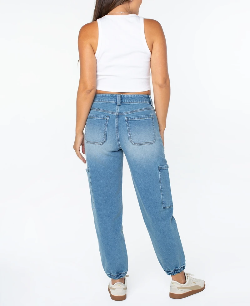 Celebrity Pink Women's High-Rise Cargo Jogger Pants