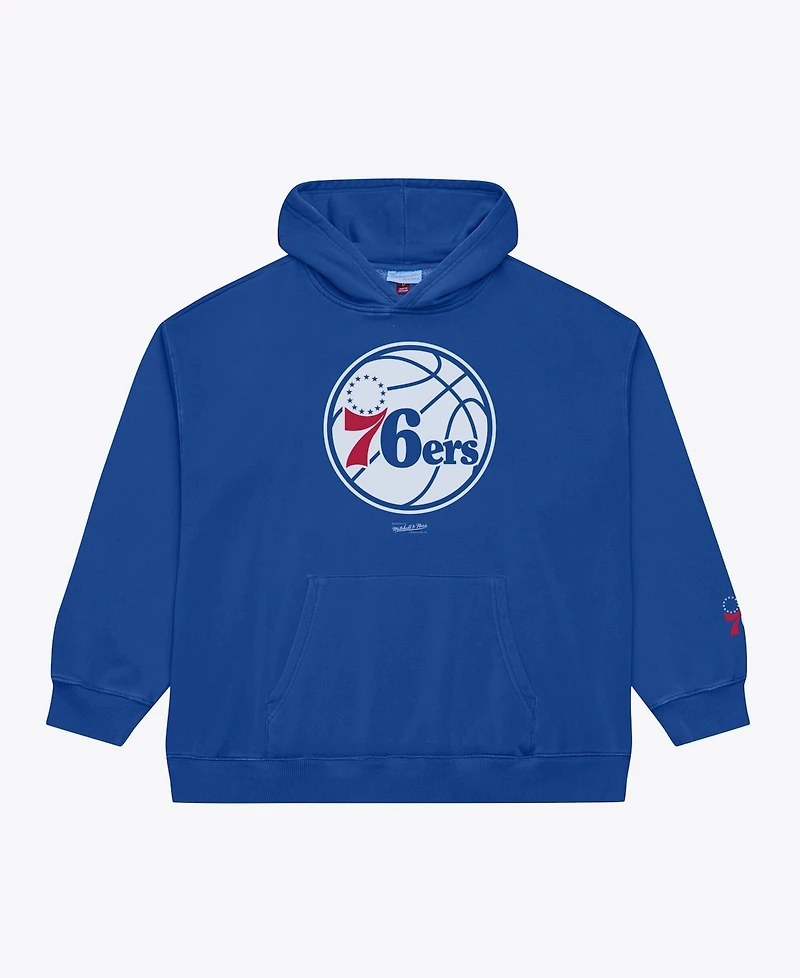 Mitchell & Ness Men's Royal Philadelphia 76ers Basic Fleece Hoodie