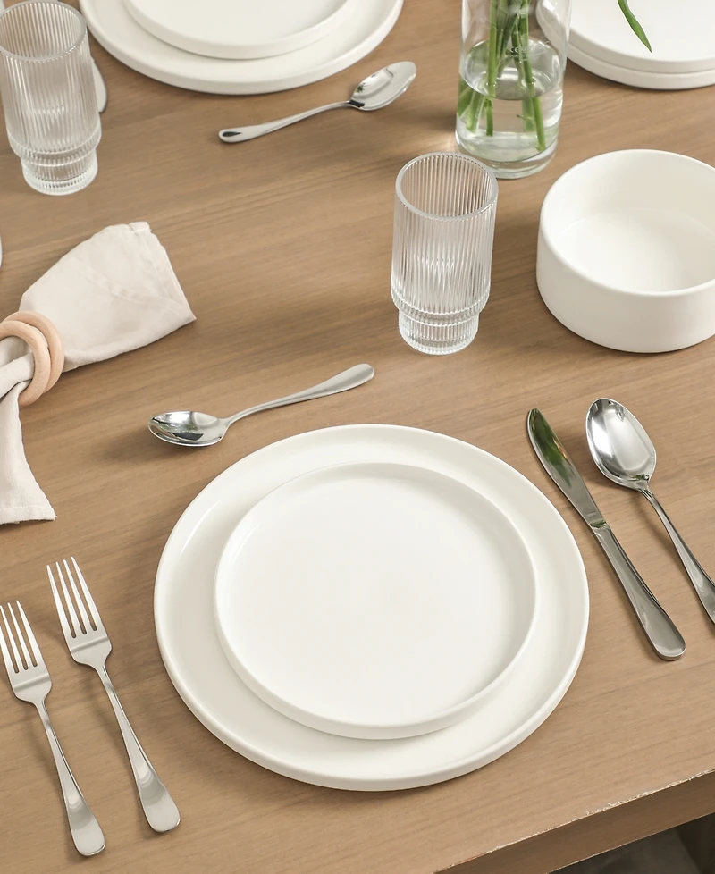 Stone Lain Dining Essential Kit 40-Piece Dinnerware Set, Service for 4