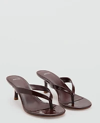 Mango Women's Strappy Heeled Sandals