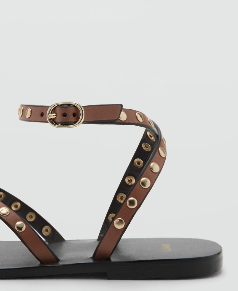 Mango Women's Studded Sandals