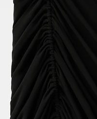 Mango Women's Asymmetrical Pleated Dress