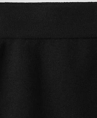 Mango Women's Side Slit Short Skirt