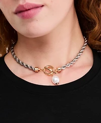 On 34th Imitation Pearl 16" Pendant Necklace, Macy's Exclusive