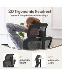 Slickblue Ergonomic Mesh Office Chair with Adjustable Lumbar Support