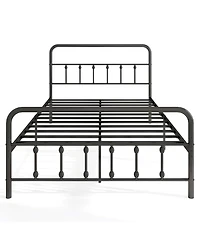 Costway Bed Frame with Headboard Under Bed Storage No Box Spring Needed