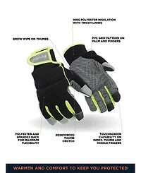 RefrigiWear Men's Endurance Active Touch Glove