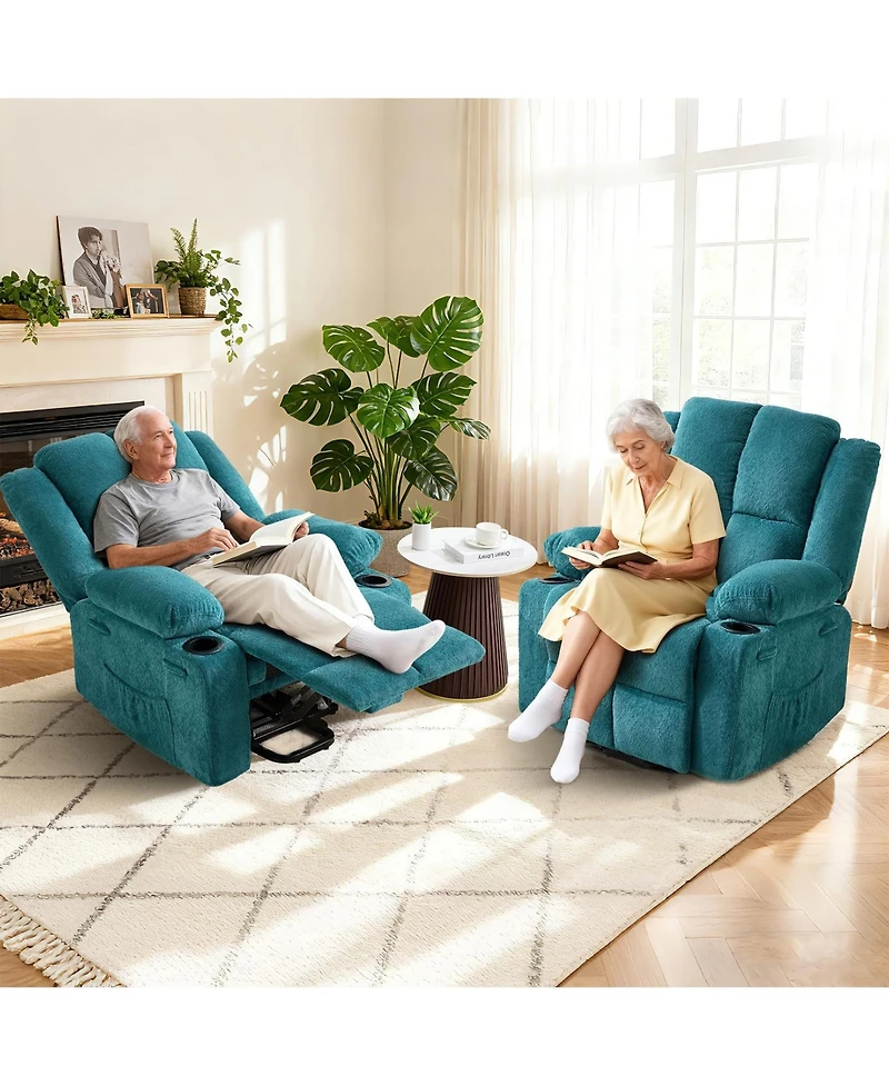 gaomon Oversized Electric Power Lift Recliner Sofa Chair for Elderly with Massage and Heat