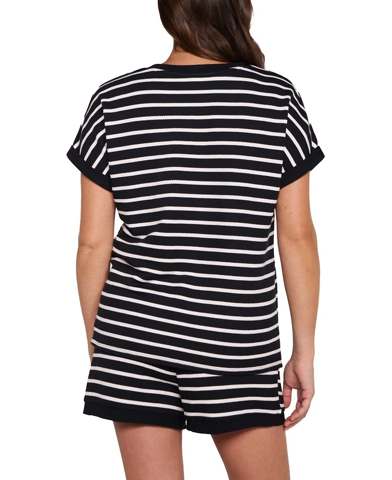 Motherhood Maternity Cap Sleeve Relaxed Fit Top