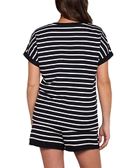 Motherhood Maternity Cap Sleeve Relaxed Fit Top
