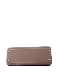 Pre-Owned Hermes Kelly 32 Handbag Grey Togo with Palladium Hardware