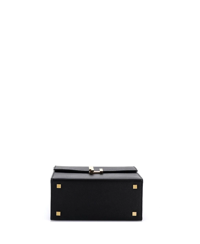 Pre-Owned HERMES Cinhetic Top Handle Bag Epsom