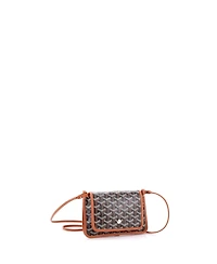 Pre-Owned Goyard Plumet Clutch Wallet Coated Canvas