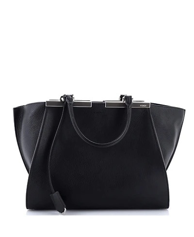 Pre-Owned Fendi Petite 3Jours Bag Leather