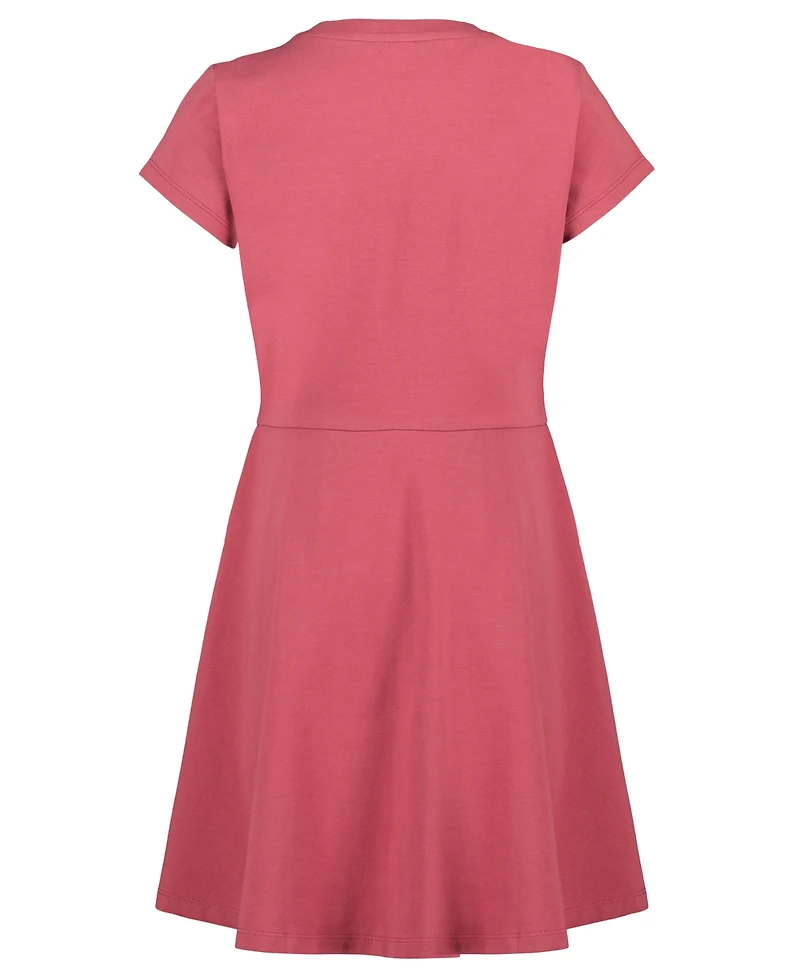 Tommy Hilfiger Girls' 7-16 Short-Sleeve Dress