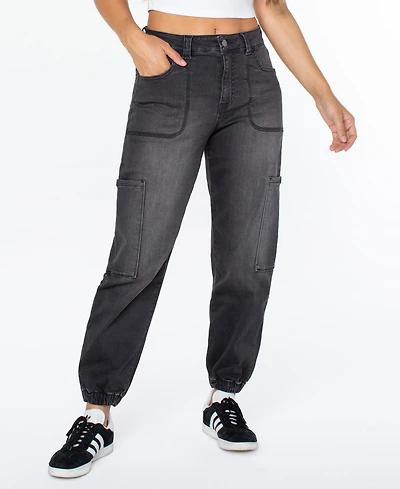 Celebrity Pink Women's High-Rise Cargo Jogger Pants
