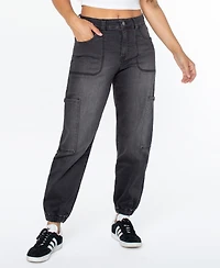 Celebrity Pink Women's High-Rise Cargo Jogger Pants