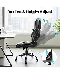 gaomon Oversized Executive Office Chair, Heavy Duty High Back with Headrest and Lumbar Support