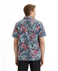 Salt Life Men's Sailfish Blossom Woven Shirt