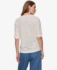 Sanctuary Women's Dolce Notch Neck T-Shirt