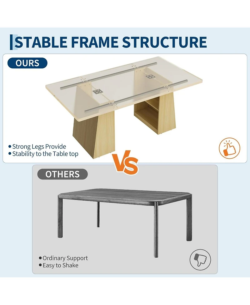 Gaomon Modern Dining Table