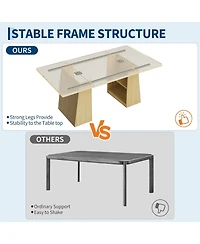 Gaomon Modern Dining Table