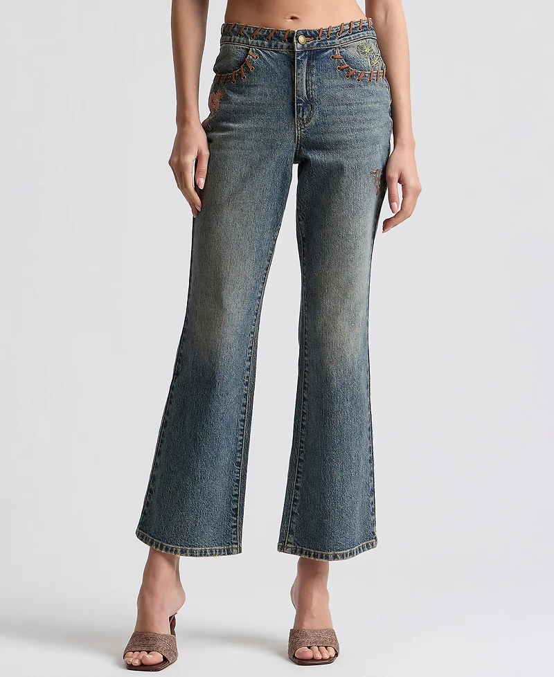 Avec Les Filles Women's Flare Jeans