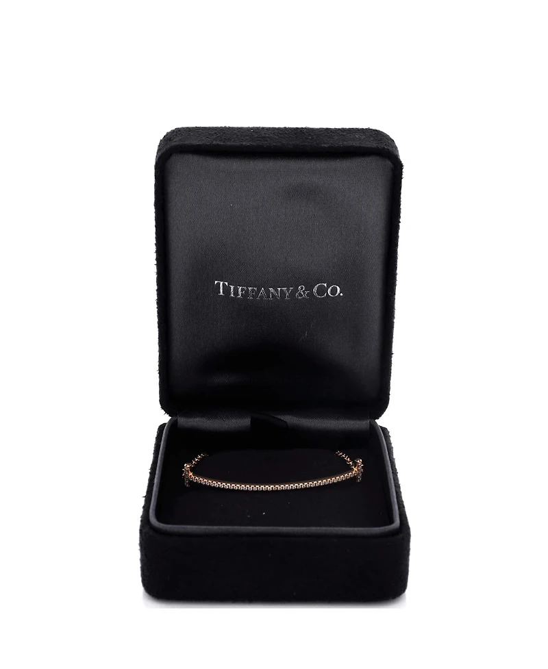 Pre-Owned Tiffany & Co T Smile Chain Bracelet