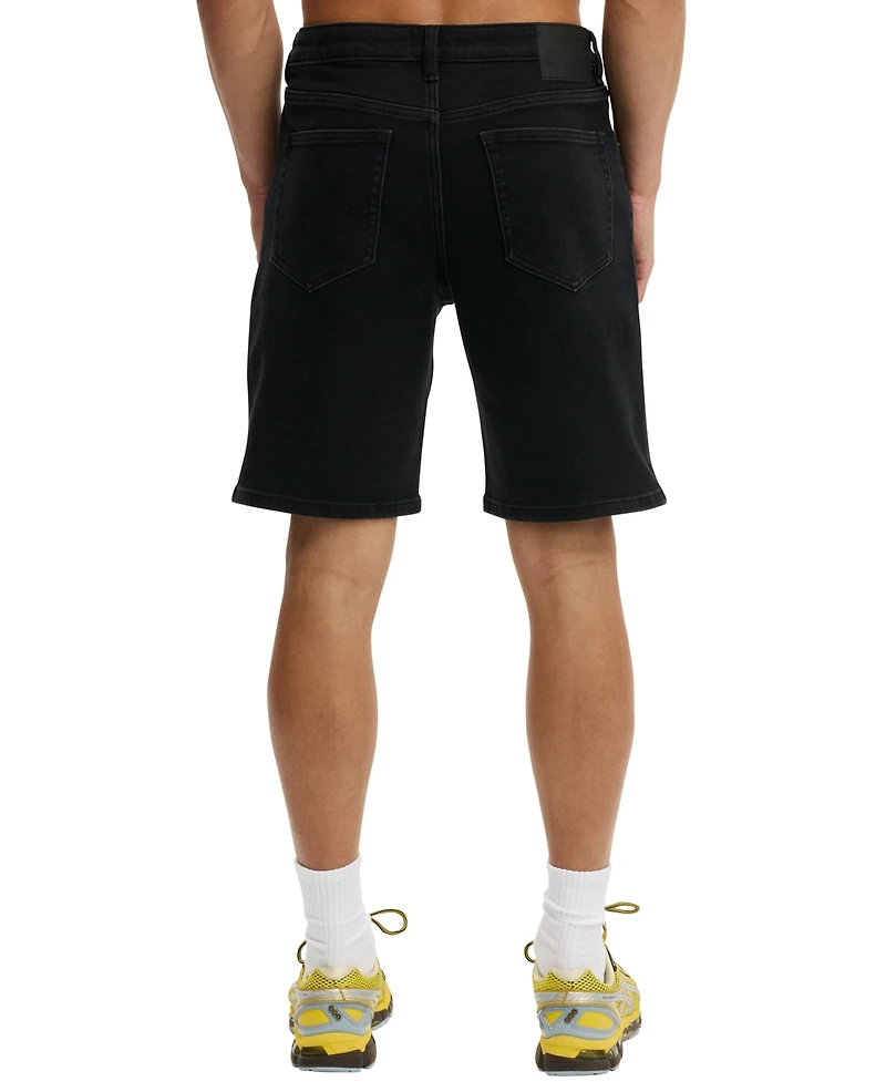 Cotton On Men's 9" Loose Straight Denim Shorts
