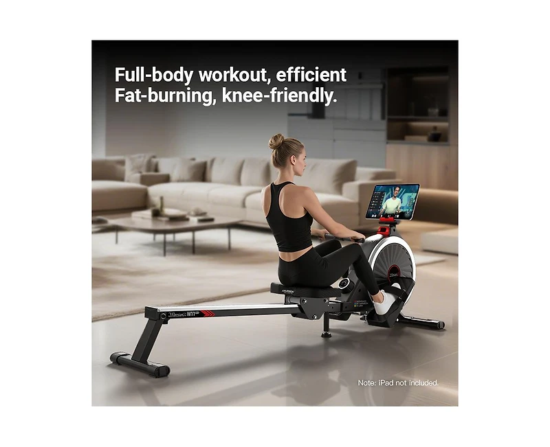 Harison Rowing Machine for Home, Magnetic Rowing Machine with 16 Resistance Levels (Hrm-W11)