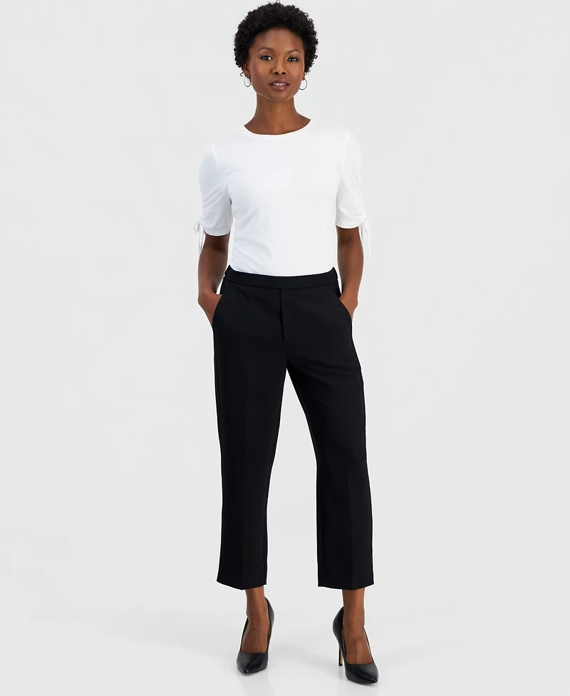 I.n.c. International Concepts Petite Slim Crop Pull-On Pants, Macy's Exclusive