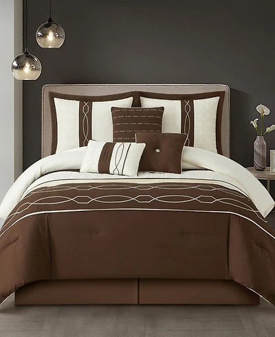 Stratford Park Penley 7-Pc. Comforter Set, Queen