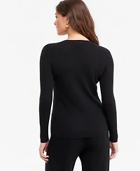 Charter Club Women's 100% Cashmere Featherweight Ribbed V-Neck Sweater, Macy's Exclusive