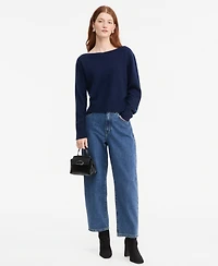 Charter Club Women's 100% Cashmere Long Sleeve Boatneck Sweater, Macy's Exclusive