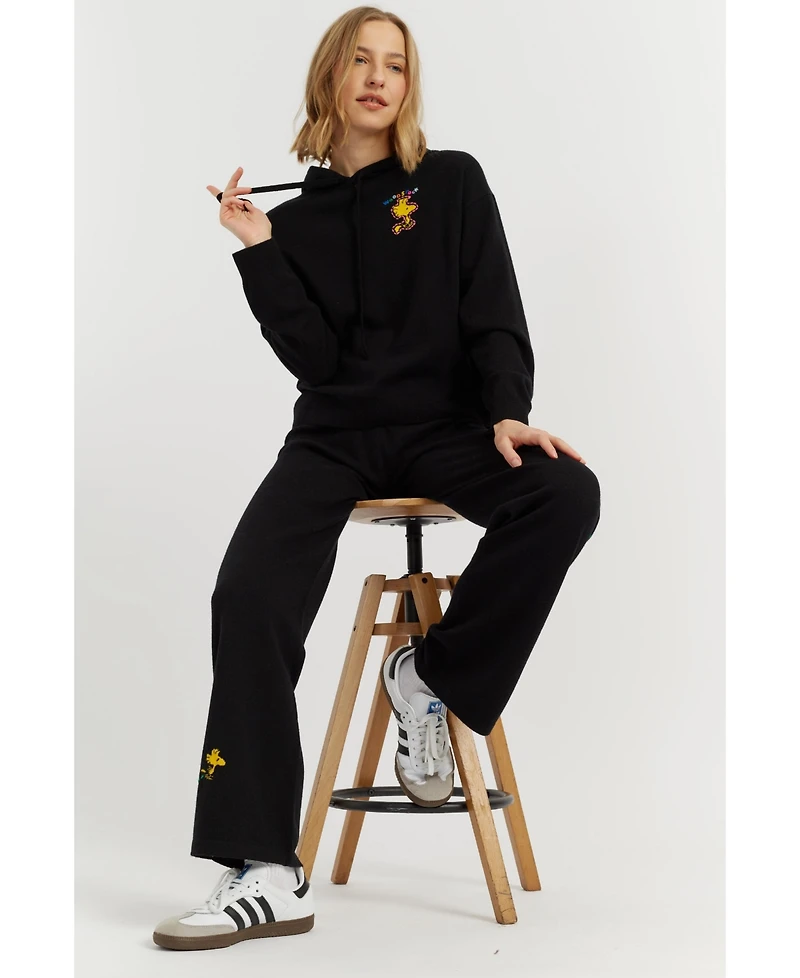 Chinti and Parker Women's Wool-Cashmere Snoopy Hoodie