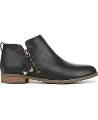 Dr. Scholl's Women's Reverie Block Heel Zip Short Boots