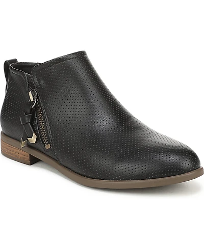 Dr. Scholl's Women's Reverie Block Heel Zip Short Boots