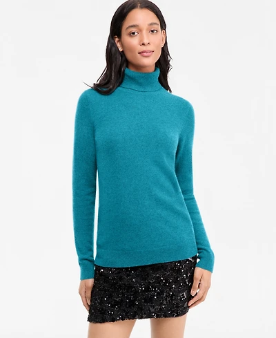 Charter Club Women's 100% Cashmere Turtleneck Sweater, Macy's Exclusive