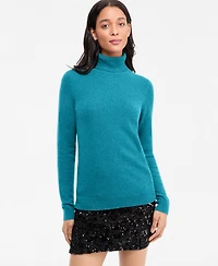 Charter Club Women's 100% Cashmere Turtleneck Sweater, Macy's Exclusive