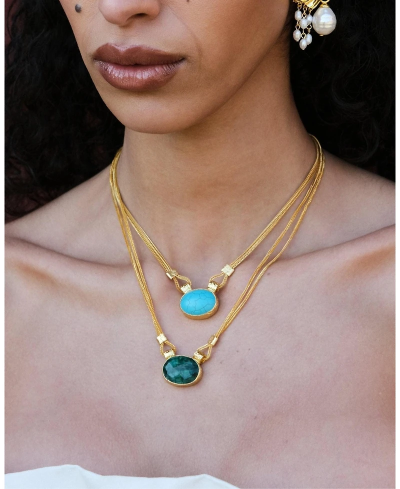 Ottoman Hands Daphne Chain Necklace