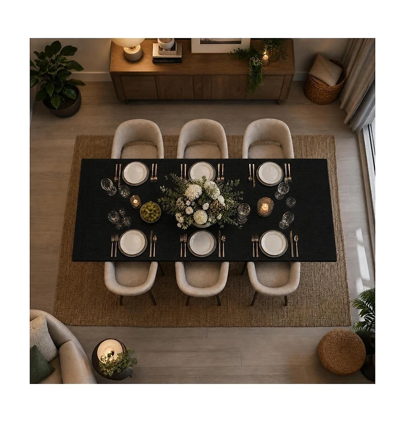 gaomon Modern Kitchen Dining Table for 6-8 People Family Use, for Kitchen