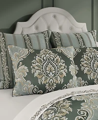 J Queen New York Alina 4-Piece Floral Comforter Set, California King