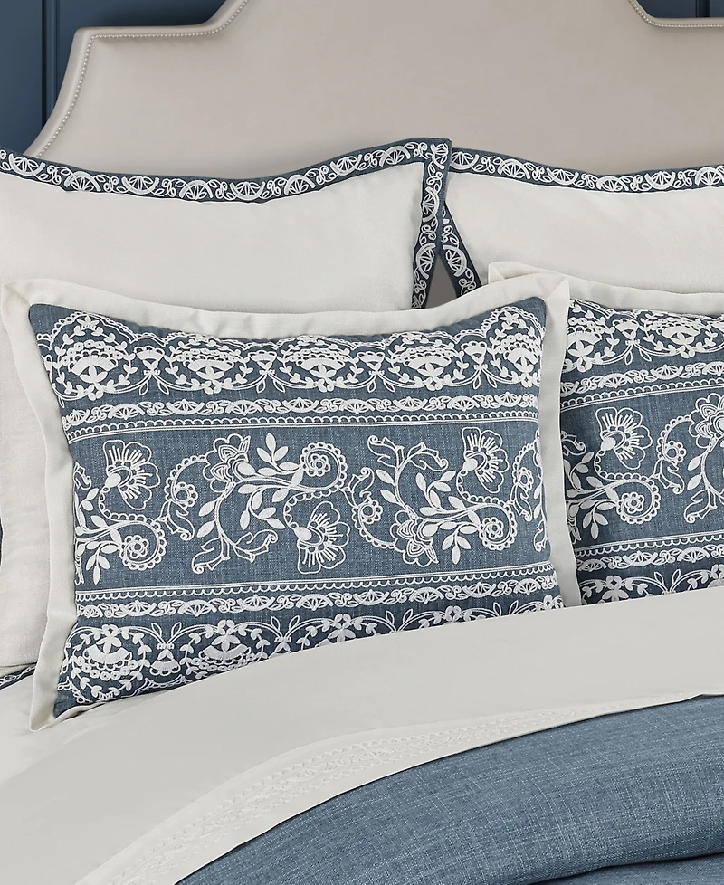 J Queen New York Chantalee Floral 4-Piece Comforter Set